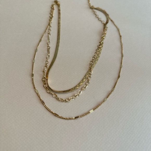 Minimalist layered necklace #1290 - Picture 3 of 3